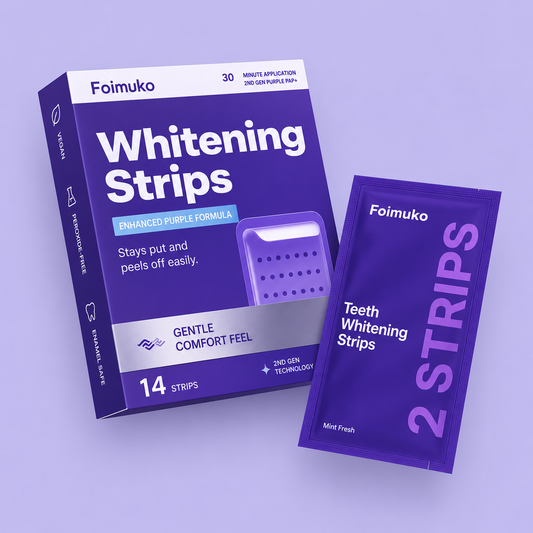 Dr Dent Purple Teeth Whitening Strips
