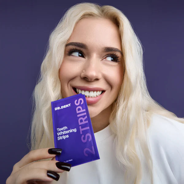 Dr Dent Purple Teeth Whitening Strips