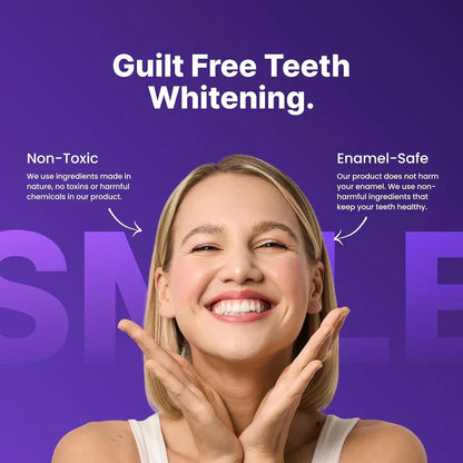 Purple Whitening And Stain-removing Tooth Plaster